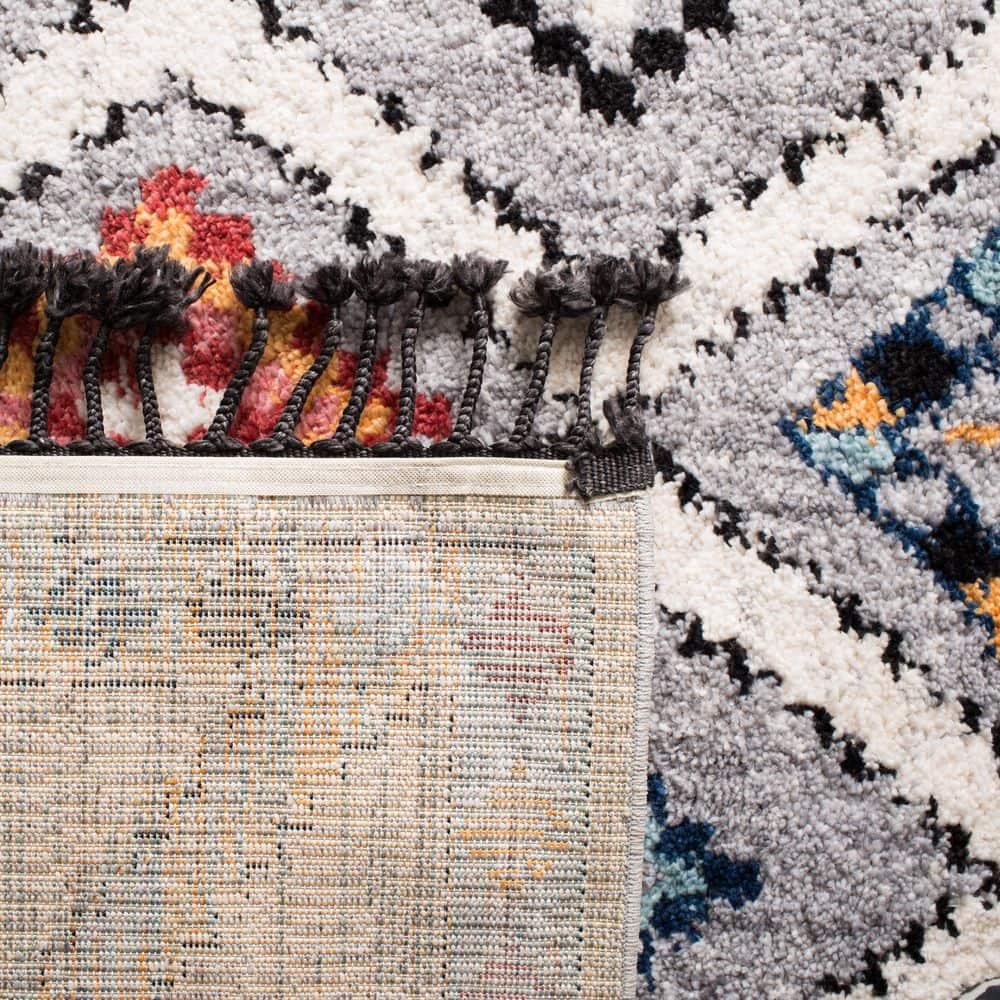 Morocco MRC965 Power Loomed Area Rug - Grey/Multi - 8'x10' - Safavieh.