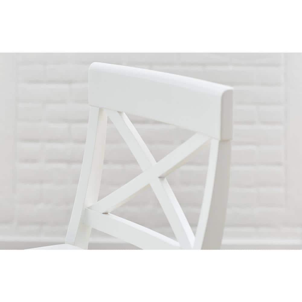 Gracie Oaks Winsley Counter Stool with Solid Wood Frame (Set of 2)