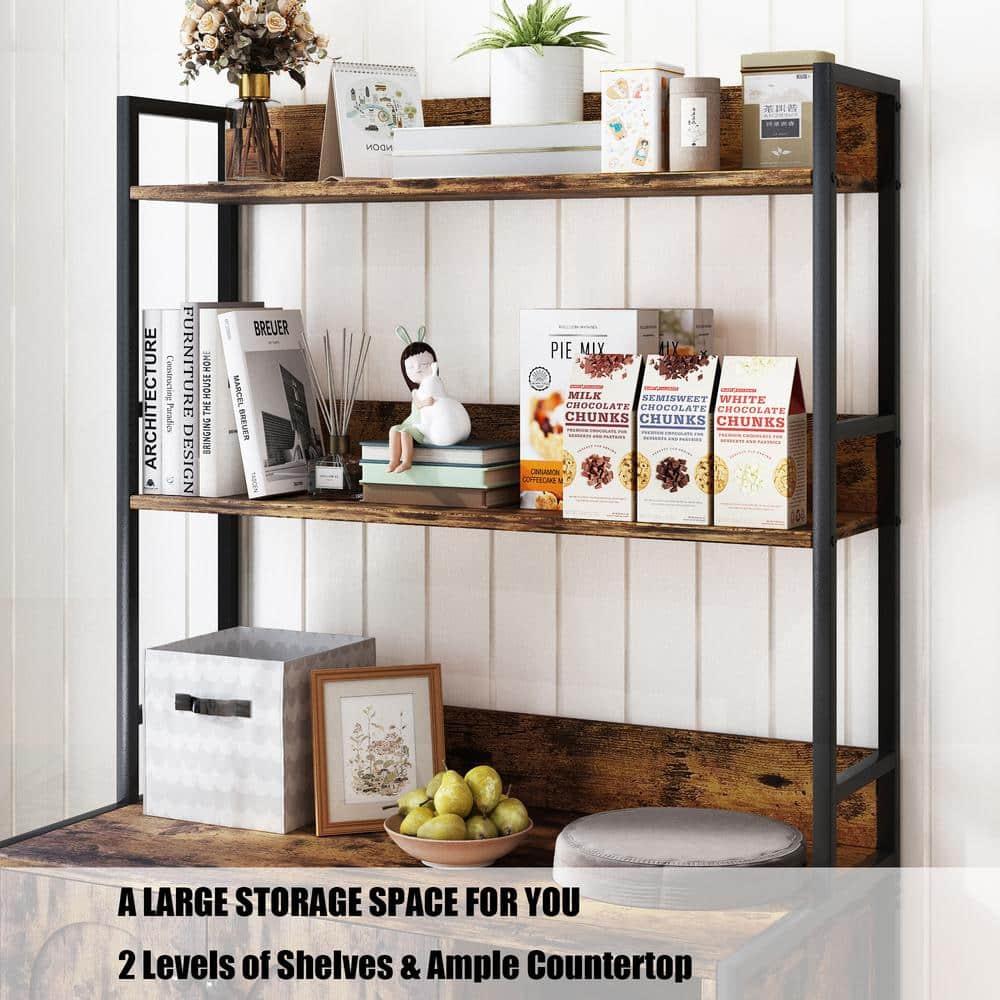 Cat Litter Box Enclosure Furniture Hidden with Barn Door Large Wooden Cat Washroom Furniture with Multi Layered Shelf Storage Wooden Cat House Furniture Storage Sturdy Indoor Cat Cabinet