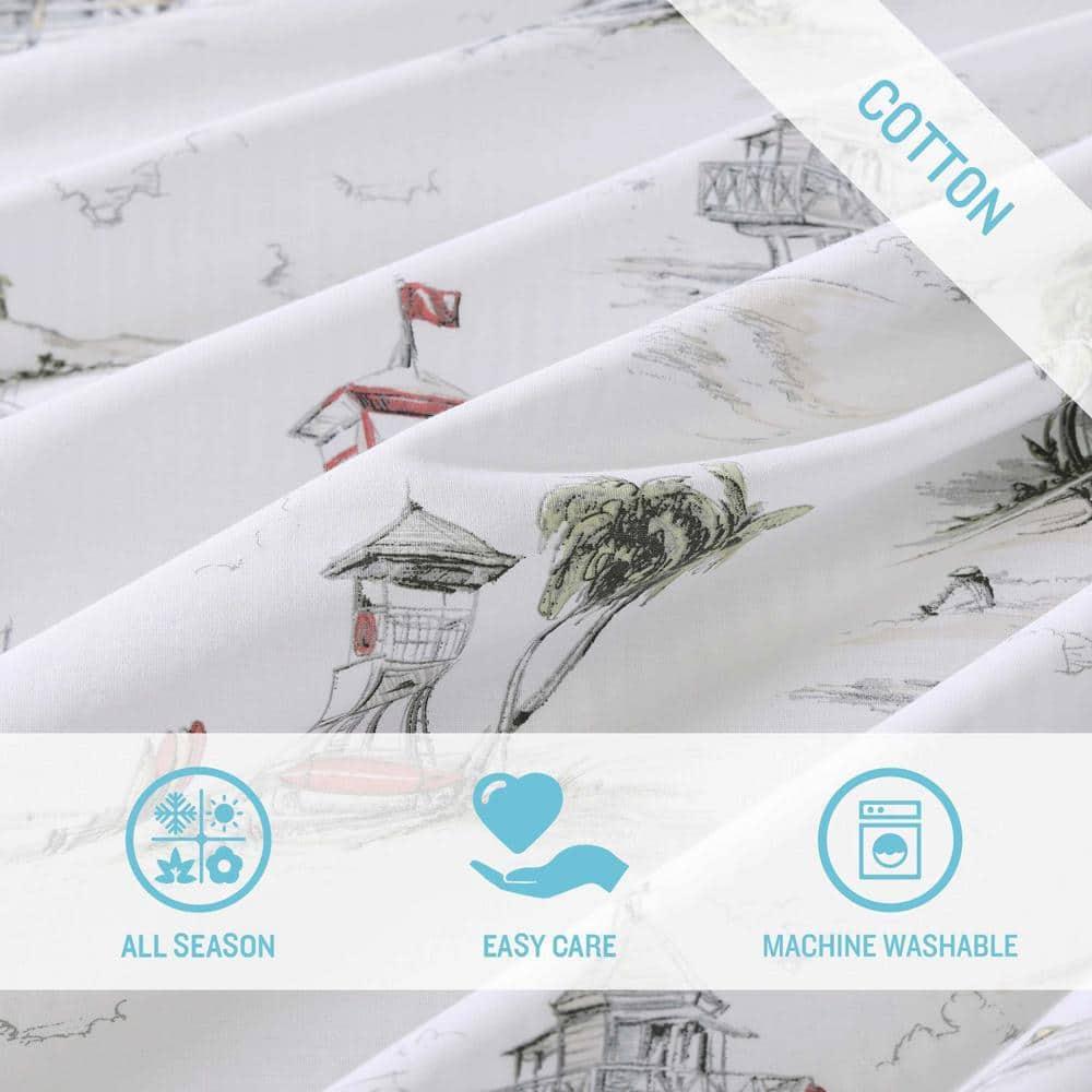Tommy Bahama Home Beach Club Cotton Duvet Cover Set | Wayfair