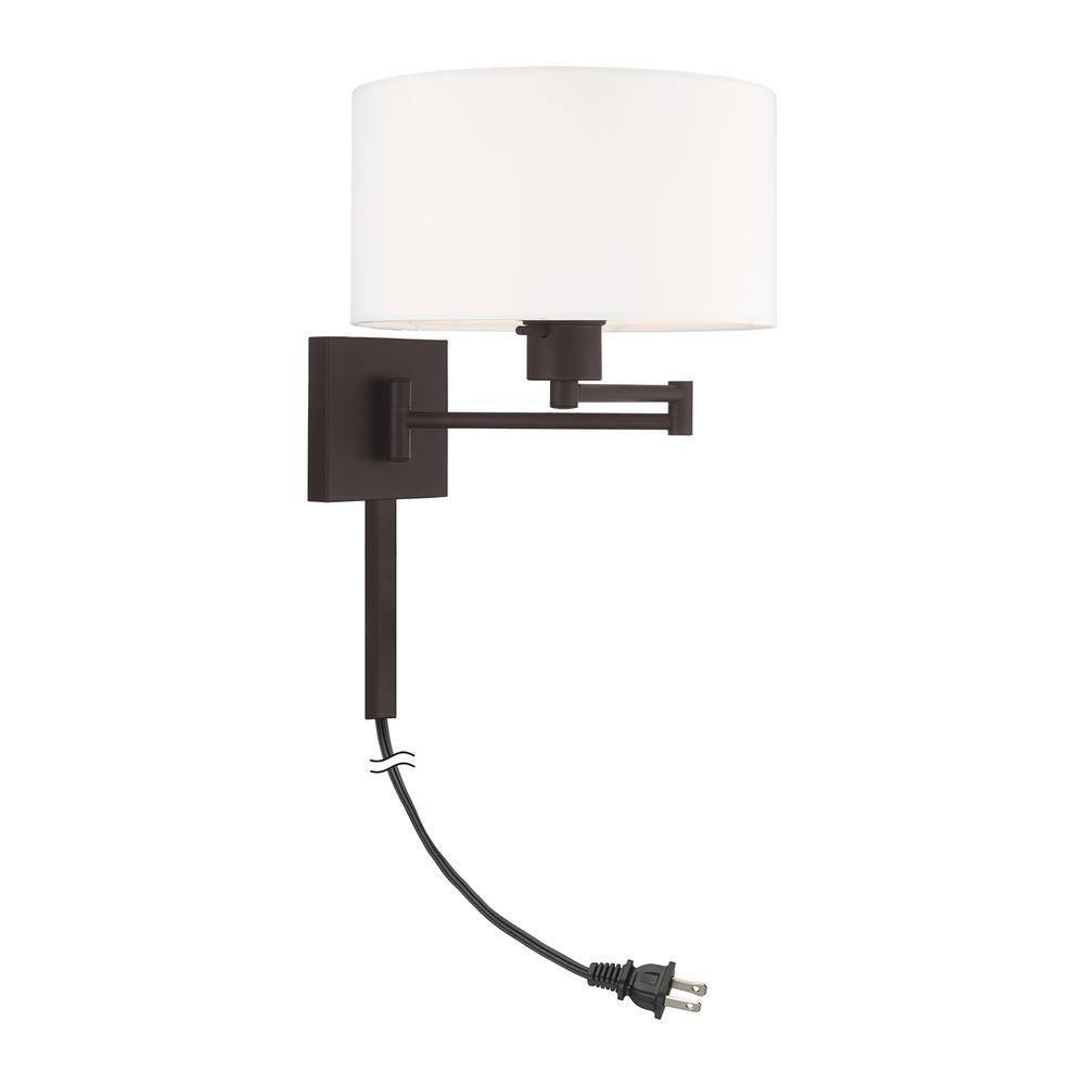 Livex Lighting 1 - Light Wall Light in  Bronze