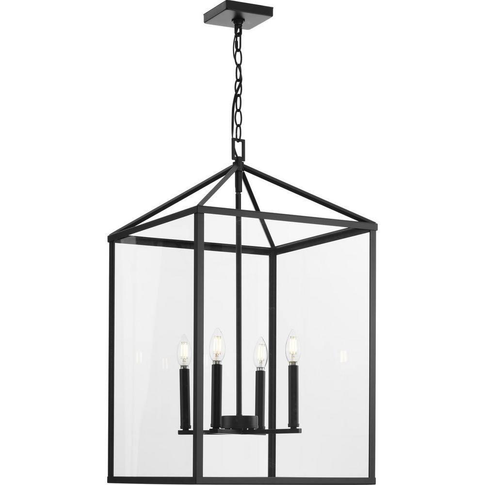 Hillcrest 4 - Light Dimmable Square / Rectangle Chandelier