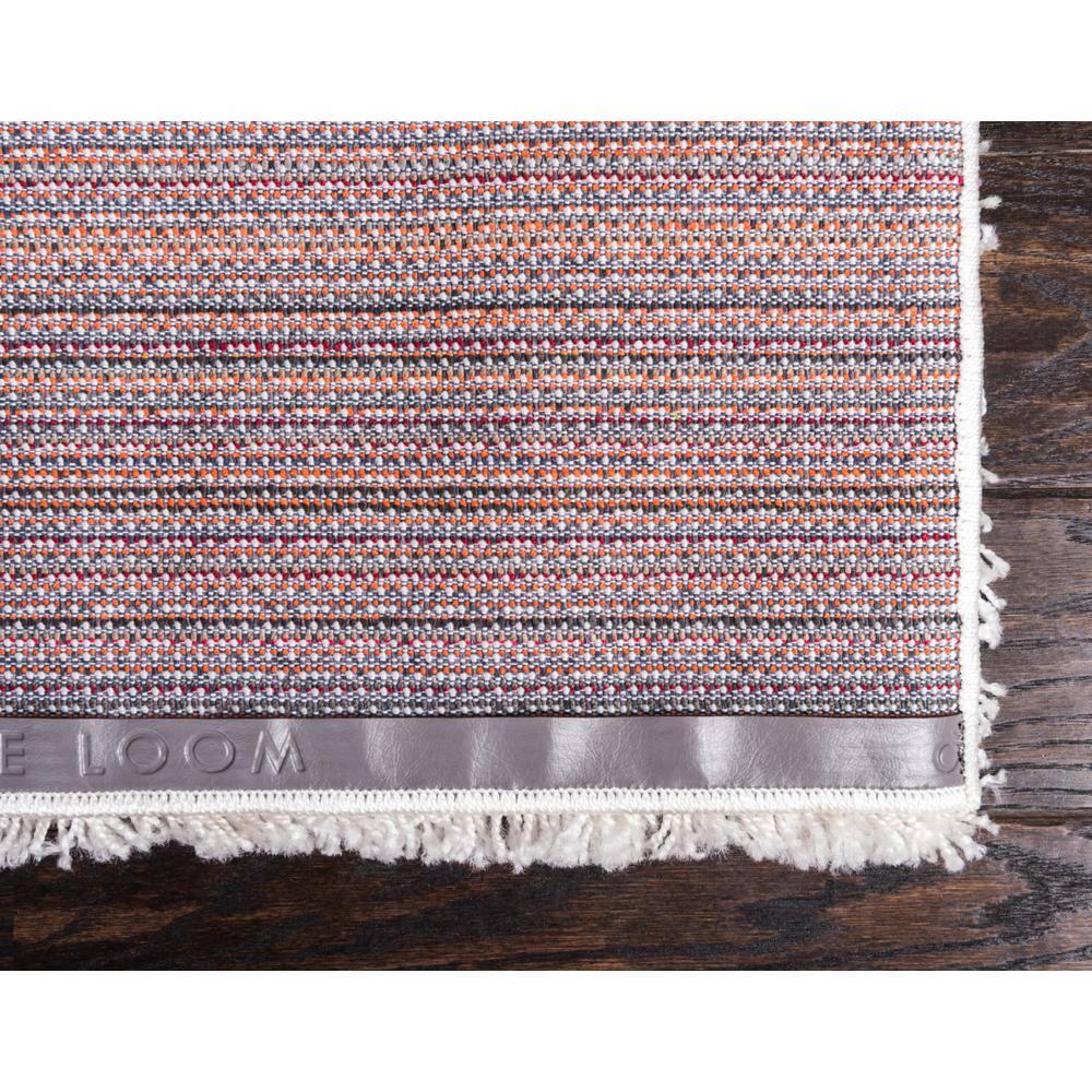 Solid Shag Snow White 7 ft. x 10 ft. Area Rug