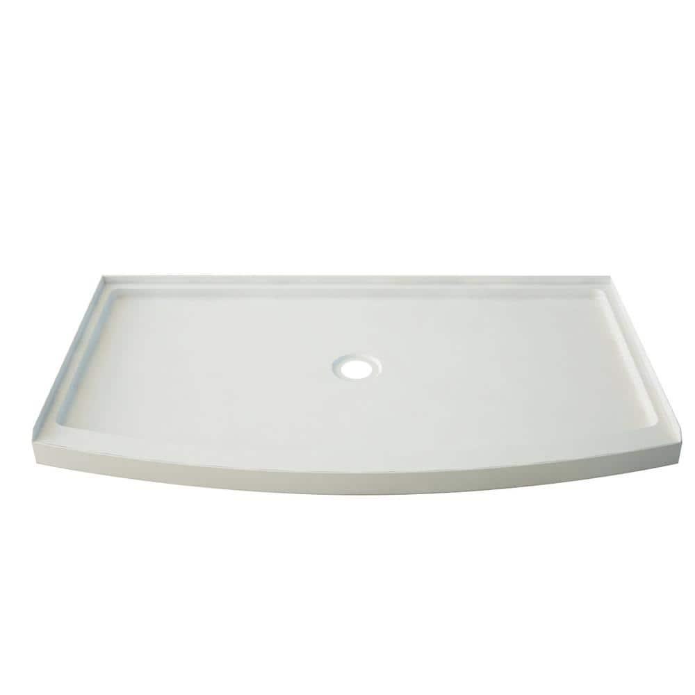 A&E Bath and Shower 60'' W 77.5'' H Framed Shower Enclosure Halim-60-BLK