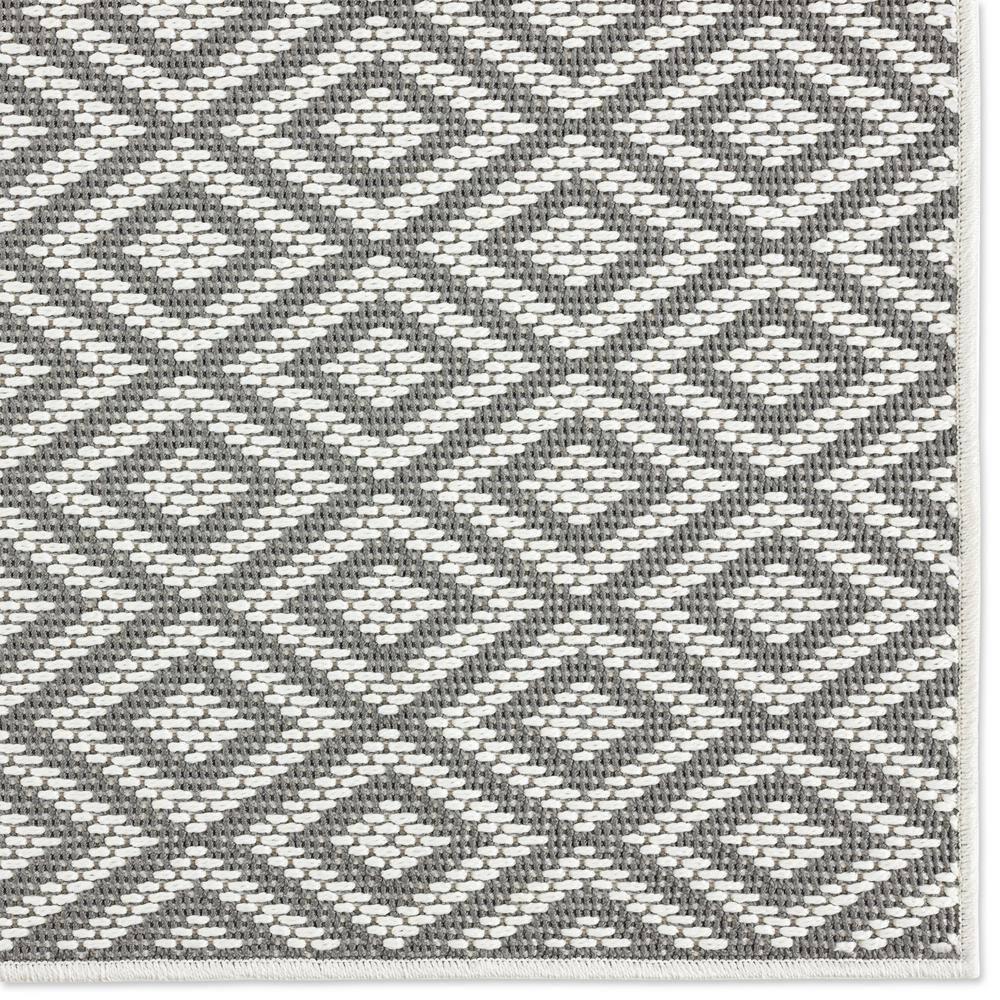 5'3" x 7'3" Tripoli Lydia Indoor/Outdoor Rug Gray/Cream - Home Dynamix