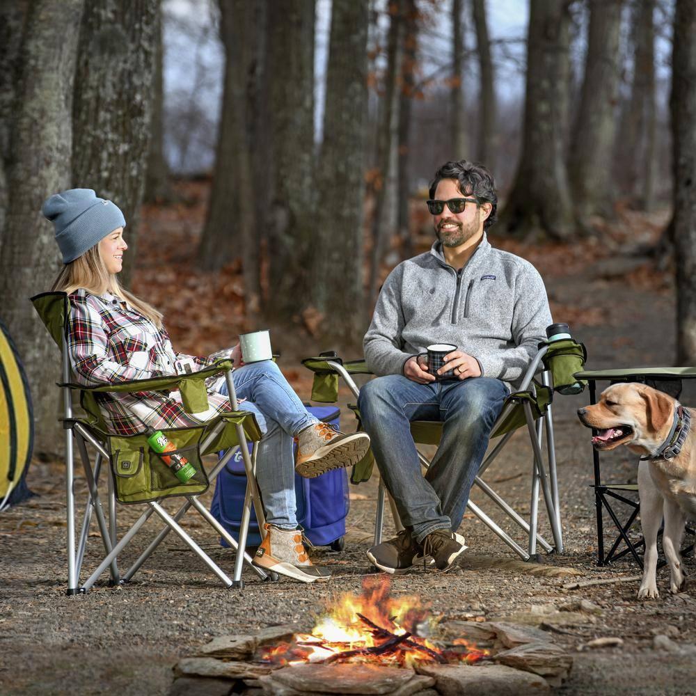 Rio Brands Heavy Duty Heated Deluxe Quad Chair