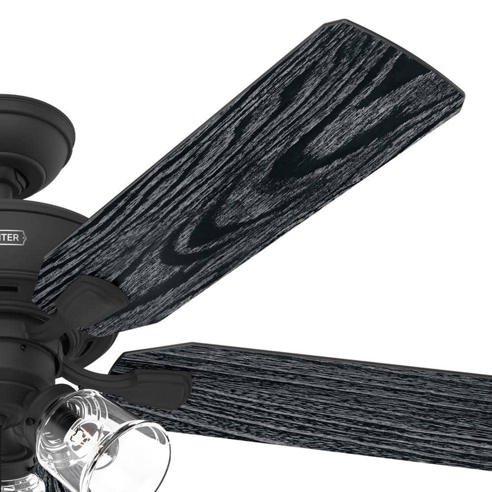 52" Rosner 5 - Blade Ceiling Fan With Lights and Pull Chains