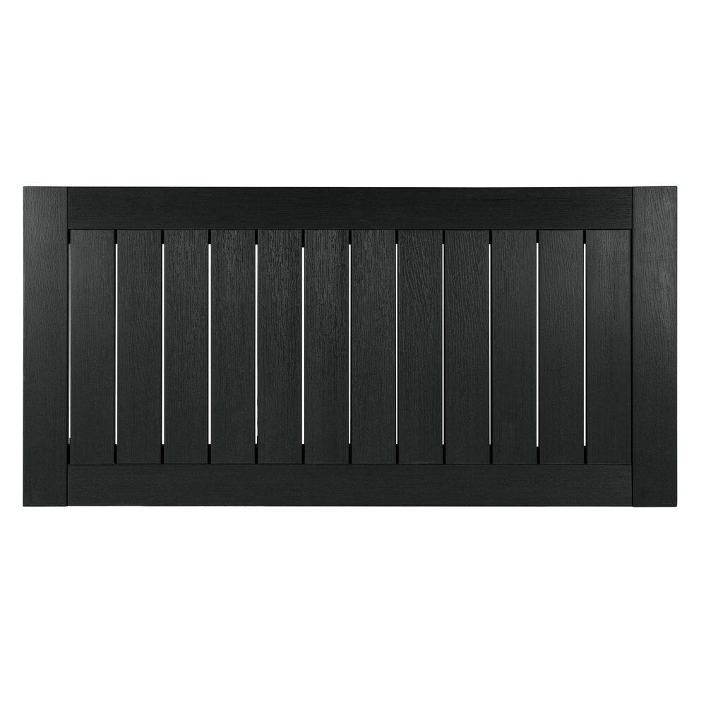 Adirondack Coffee Table Black - Highwood: Outdoor Poly Lumber, Stainless Steel Hardware, 12-Year Warranty