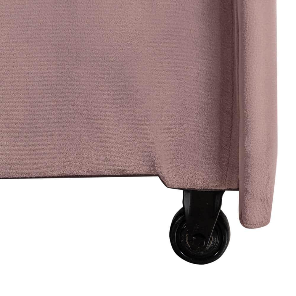 Serta Juliette 62.2'' Full Convertible Sofa w/ Velvet Upholstery