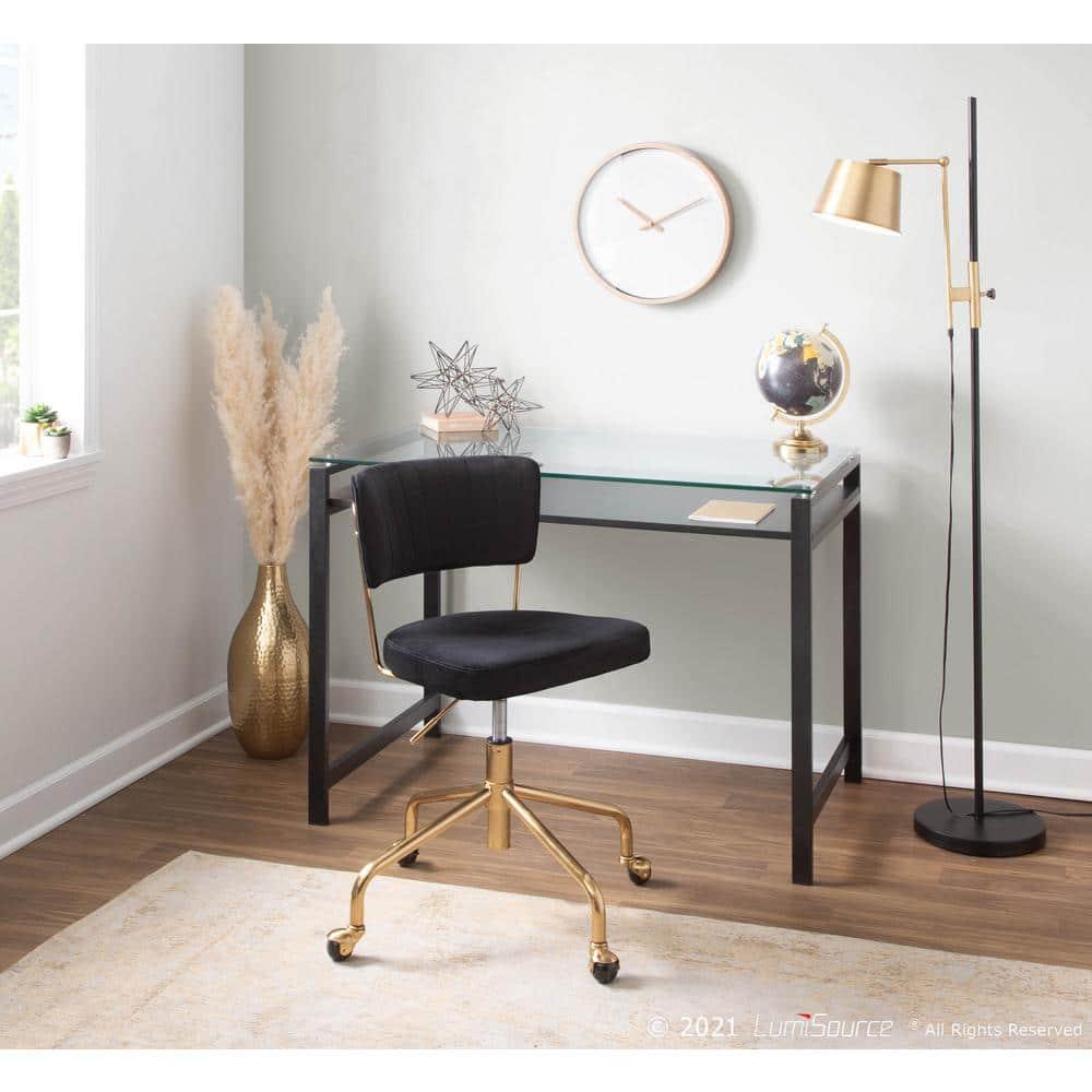 Emmy Gilded Desk Chair