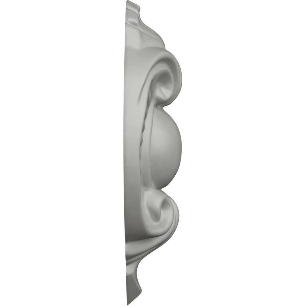 4 3/4"W x 6 1/4"H x 1 1/8"P Robin Center Onlay