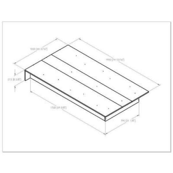 Libra Twin Platform Bed