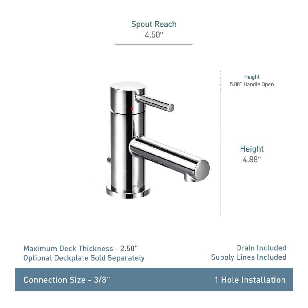 Align Single Hole Bathroom Faucet