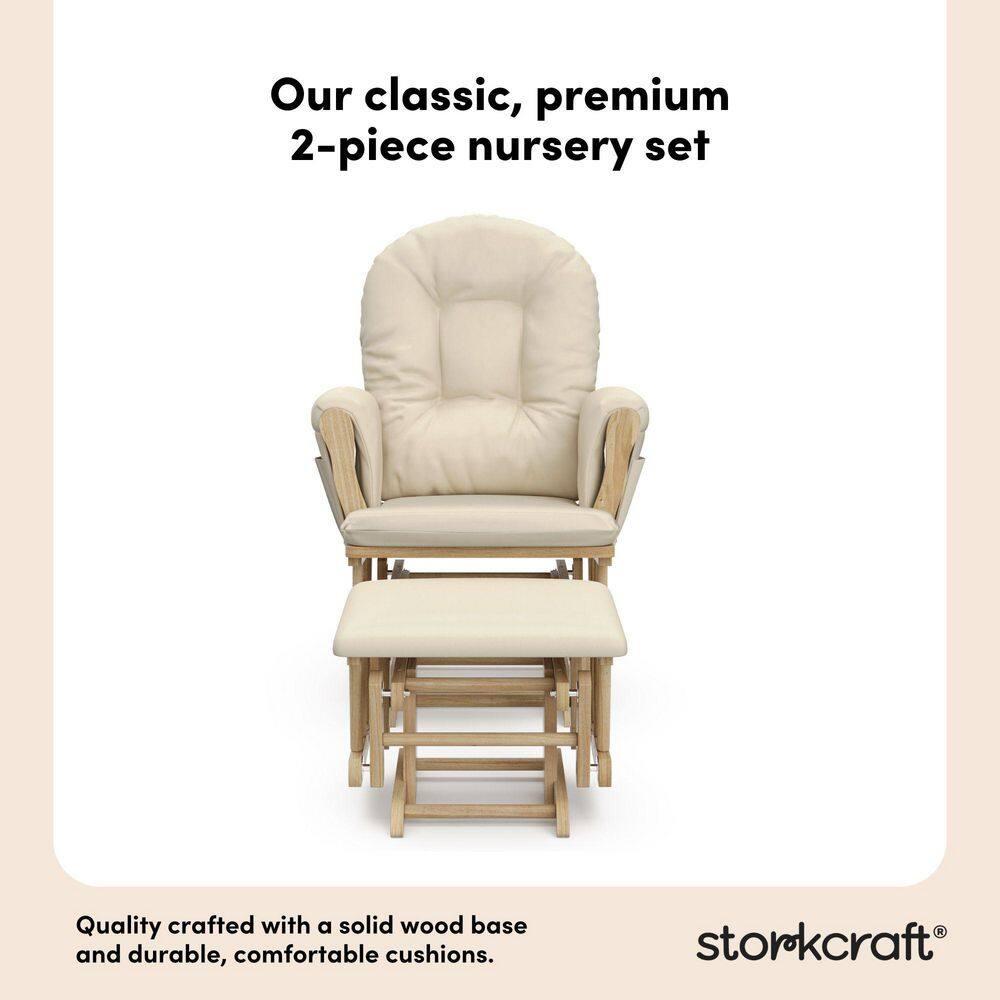 Hoop Glider with Ottoman
