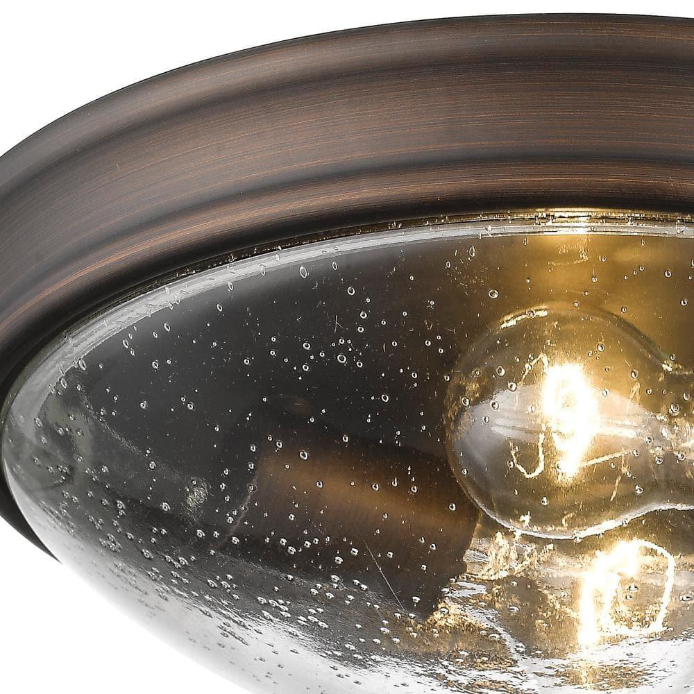 Millennium Lighting 2 - Light Flush Mount in  Rubbed Bronze