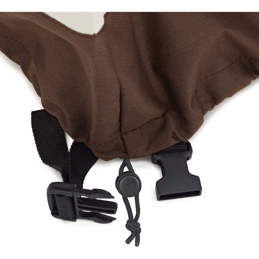 Amazon Basics 2 Seater Outdoor Couch Cover, Patio Furniture Cover, Waterproof, Anti-UV, Durable, Beige/Tan