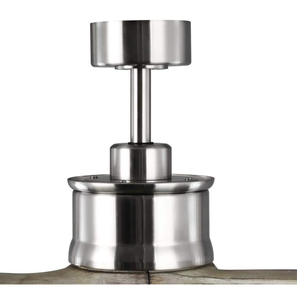 P250002-009-30-Progress Lighting-Farris - Wide - Ceiling Fan - 1 Light - Handheld Remote in Modern style - 60 Inches wide by 15.5 Inches high-Brushed
