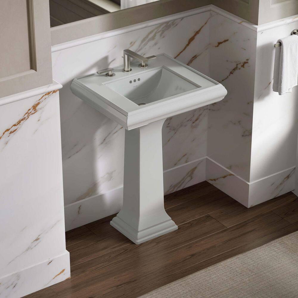 Memoirs®Pedestal Tall Bathroom Sink with Overflow