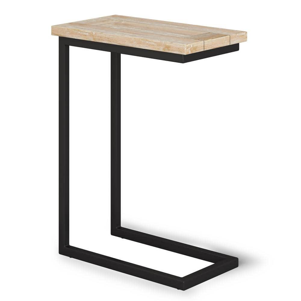 Simpli Home Skyler Solid Mango Wood C Side Table & Reviews | Wayfair
