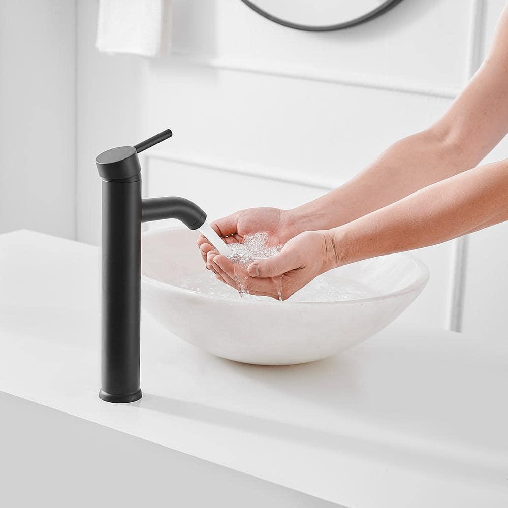 Vessel Sink Faucet Single-handle Bathroom Faucet with Drain Assembly