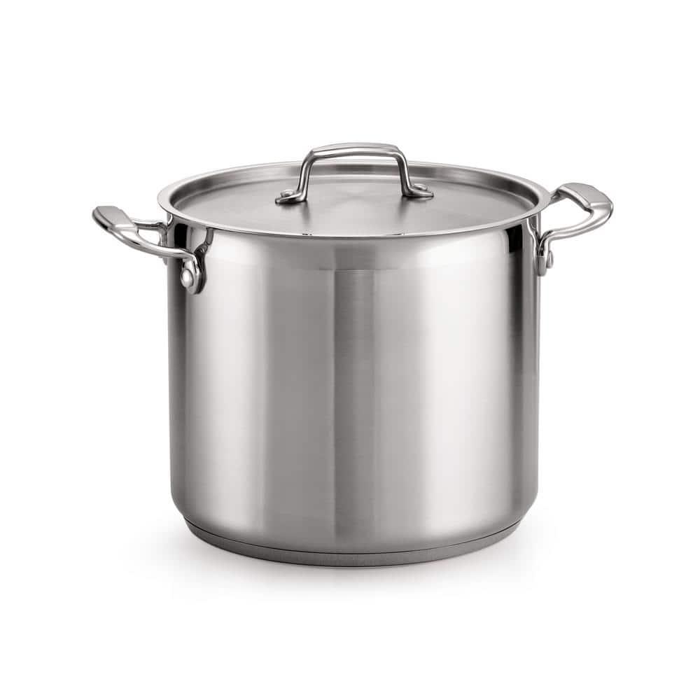 Tramontina Tramontina Gourmet Aluminum Stock Pot with Lid