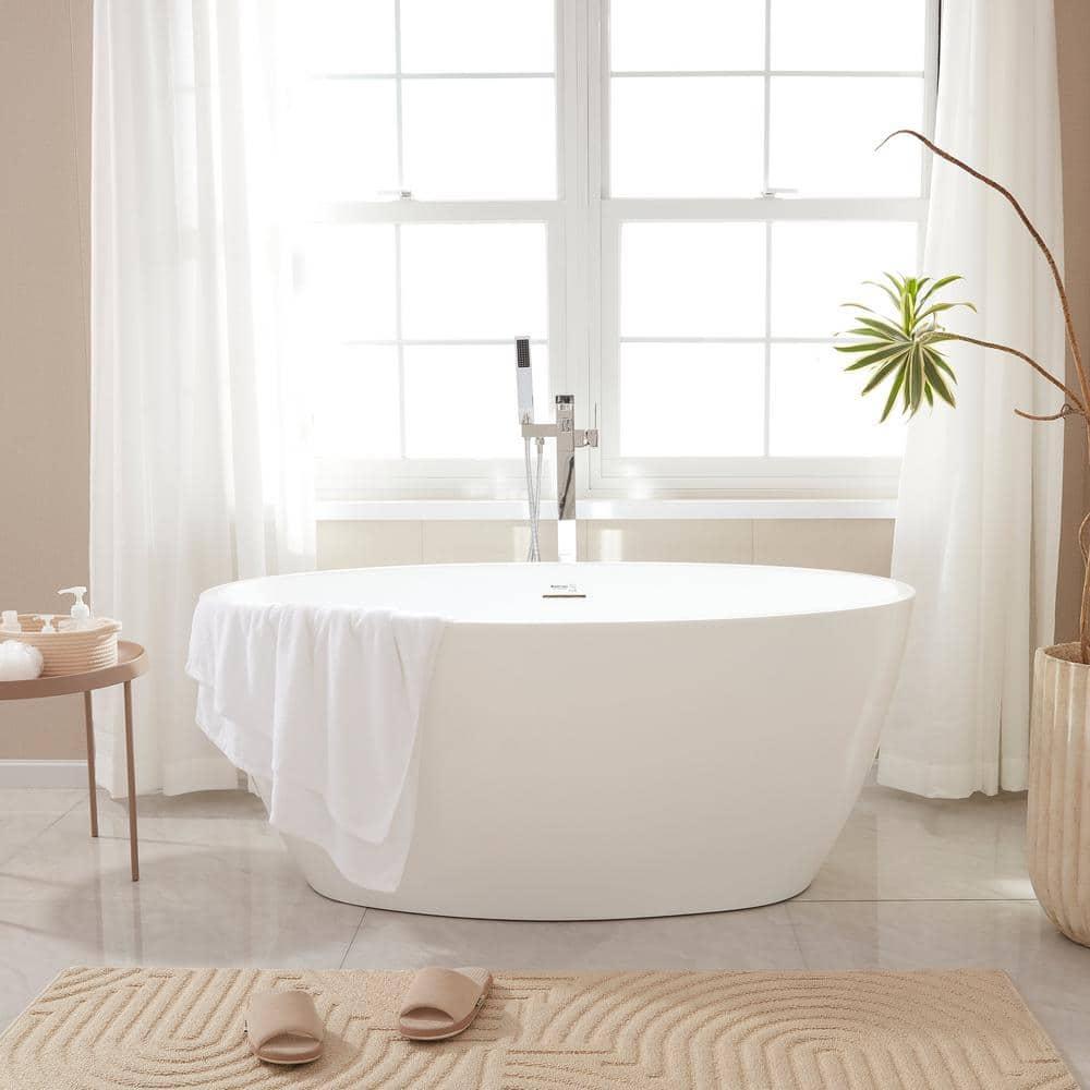 Freestanding Soaking Acrylic Bathtub