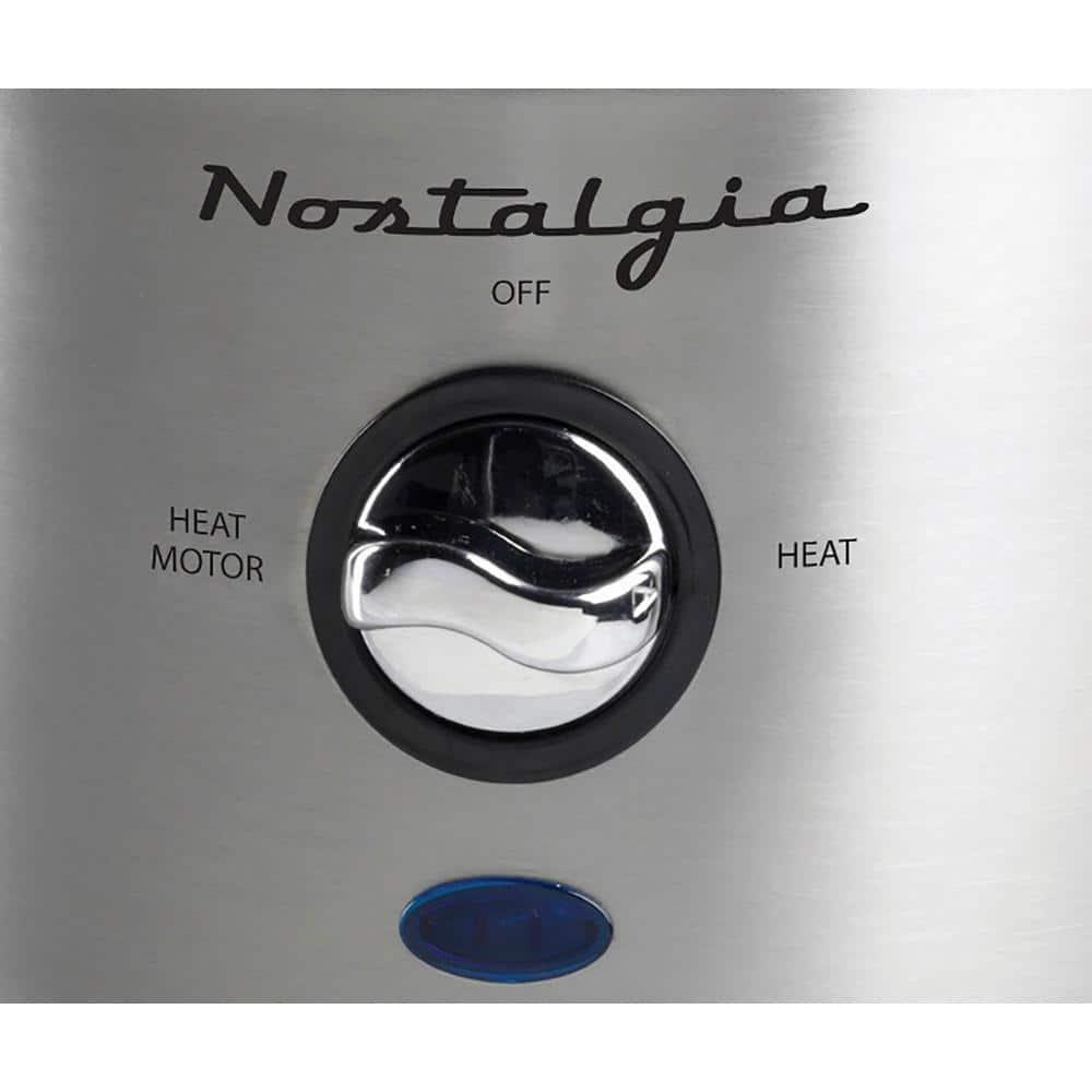 Nostalgia NCFF1000SS 2-Pound Stainless Steel Cascading Fondue Fountain - Chocolate, BBQ Sauce, Ranch, Nacho Cheese, Buffalo Sauce