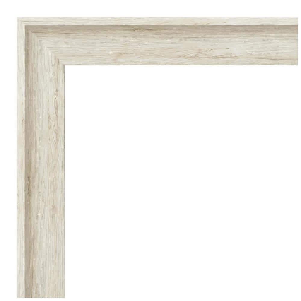 33" x 27" Regal Framed Bathroom Vanity Wall Mirror Birch Cream - Amanti Art: Beveled, Polystyrene Frame, Wall Mount
