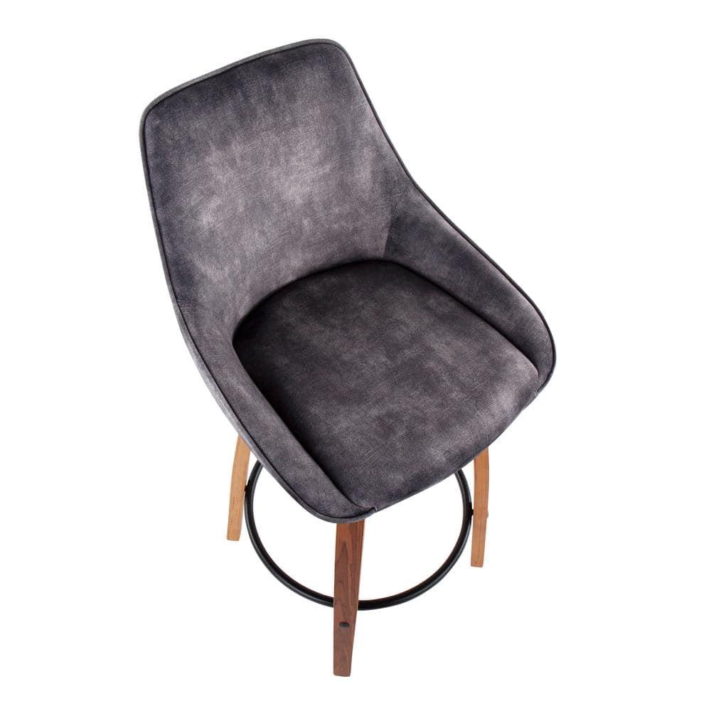 LumiSource Diana Counter Stool - Set of 2