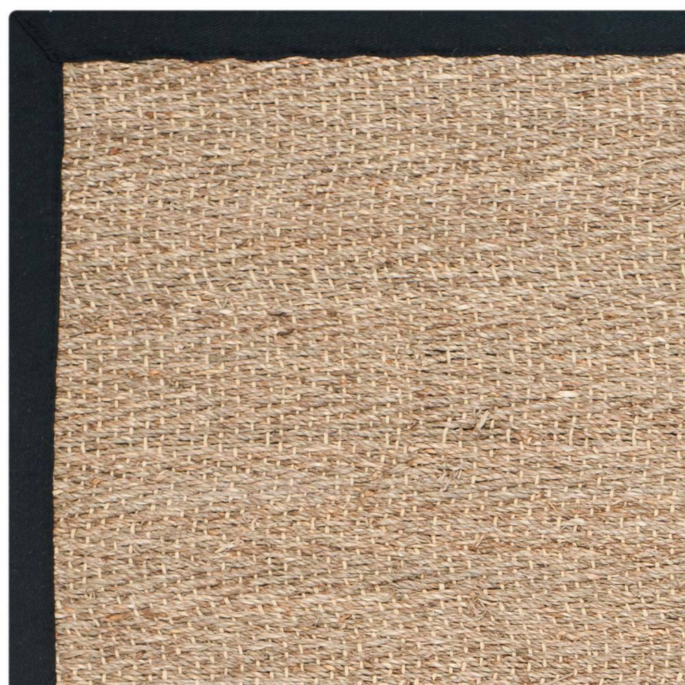 Natural Fiber NF115 Power Loomed Indoor Accent Rug - Natural/Black - 3'x5' - Safavieh.