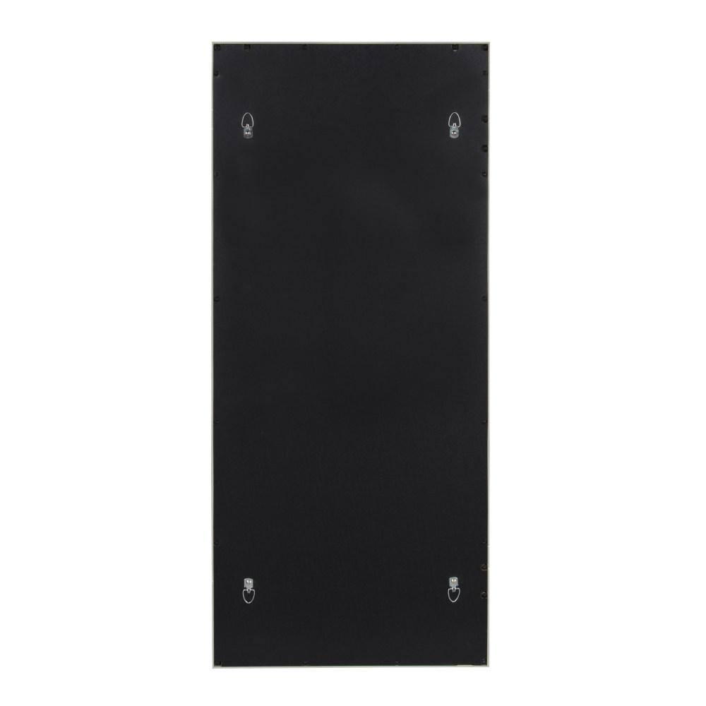 13" x 30" Cassat Framed Wall Accent Mirror White - Kate and Laurel
