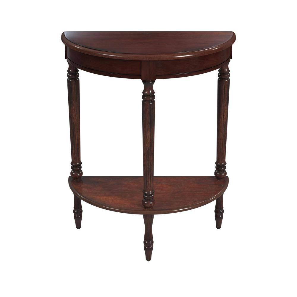 Butler Specialty Company Bellini Demilune Console Table - Cherry Brown