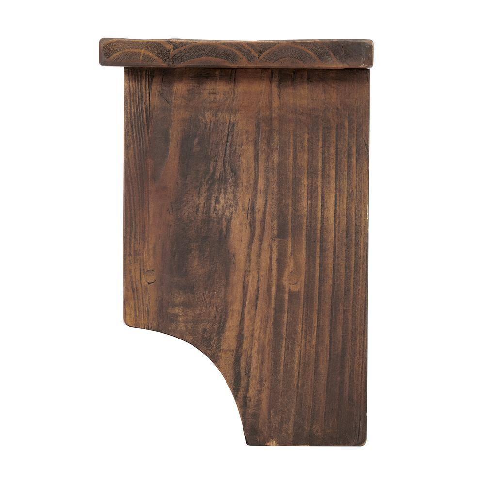 48 in. Pomona Metal & Wood Entryway Coat Hook with Storage Cubbies