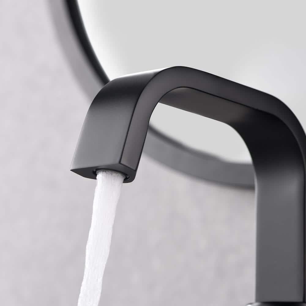 Single Hole Bathroom Faucet with Drain Assembly