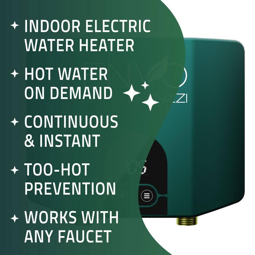 Envo ANZZI 3.5 Kw Tankless Electric Water Heater - Single Point of Use
