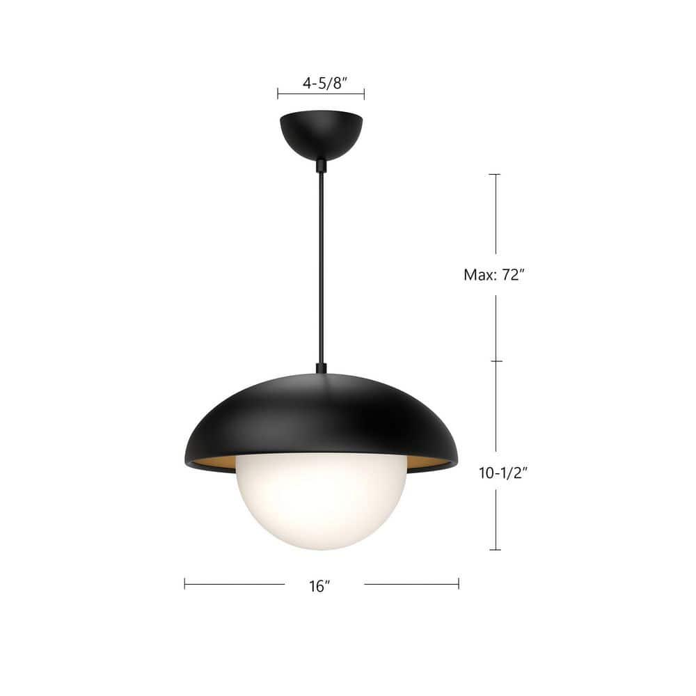 Alessia Single Light Glass Pendant