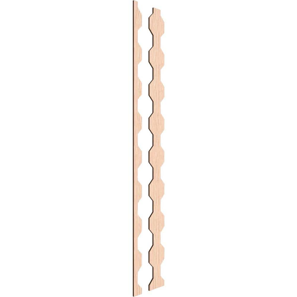 Pontiac Adjustable Wood Decorative Slat Wall Panel Kit