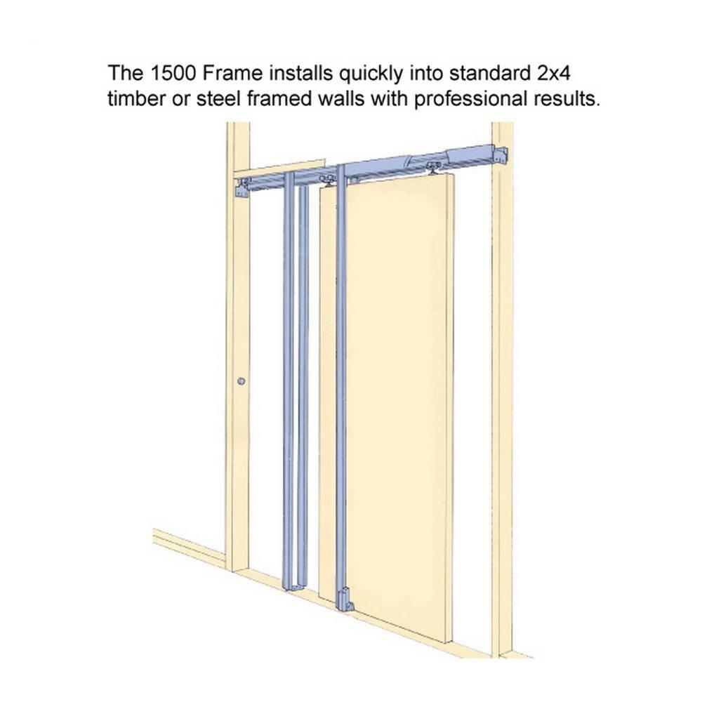SARTODOORS Quadro Paneled Sliding Closet Door