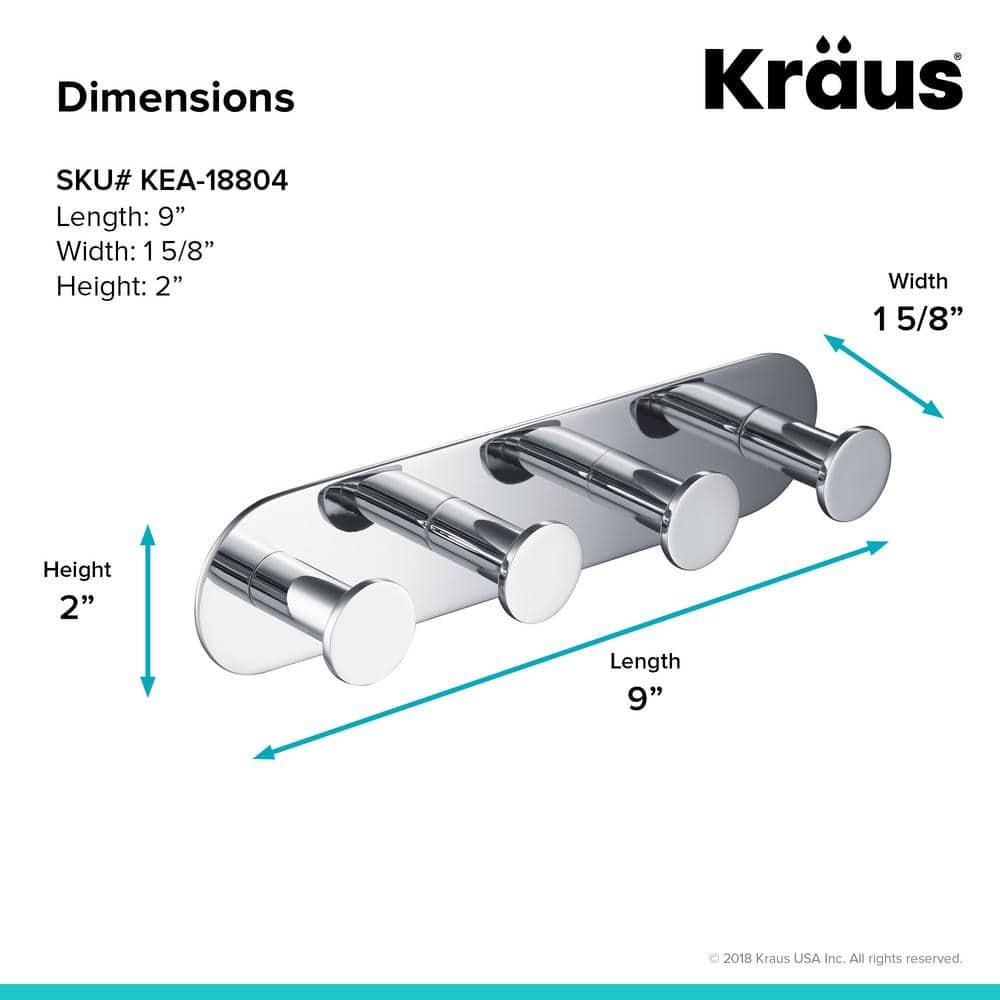 Elie Wall Mounted Robe Rack