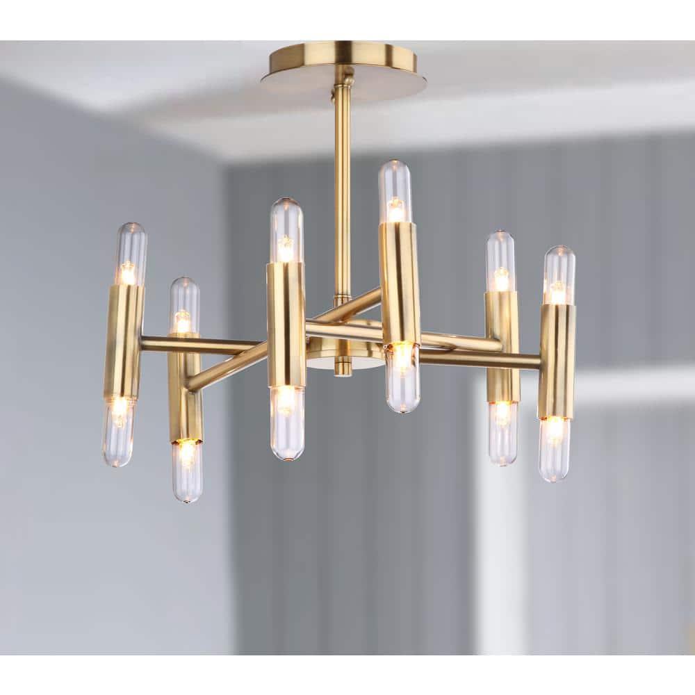 Fidelma Flush Mount - FLU4008 - Gold - Safavieh