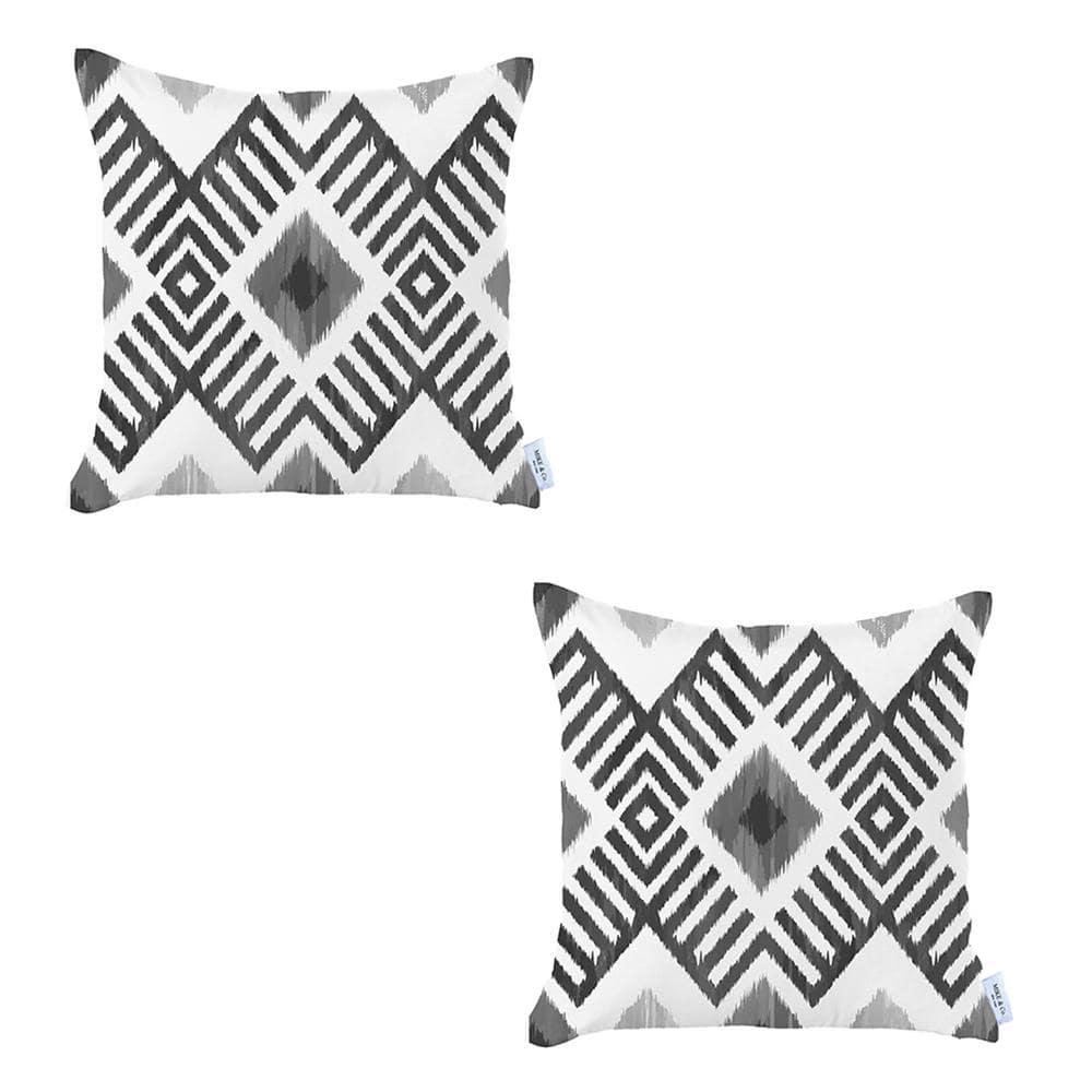 Apolena Ikat Reversible Pillow Cover (Set of 2)