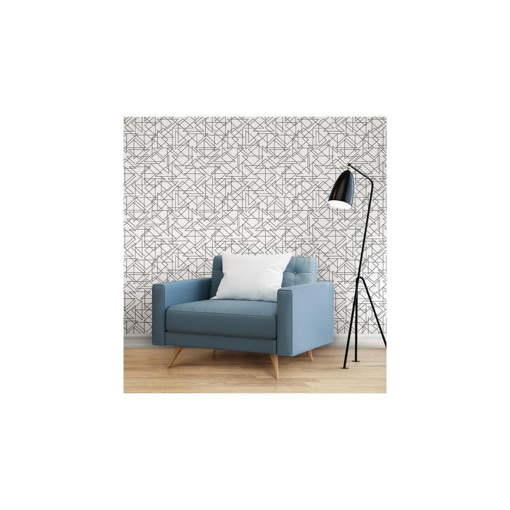 Peel & Stick Geometric Wallpaper