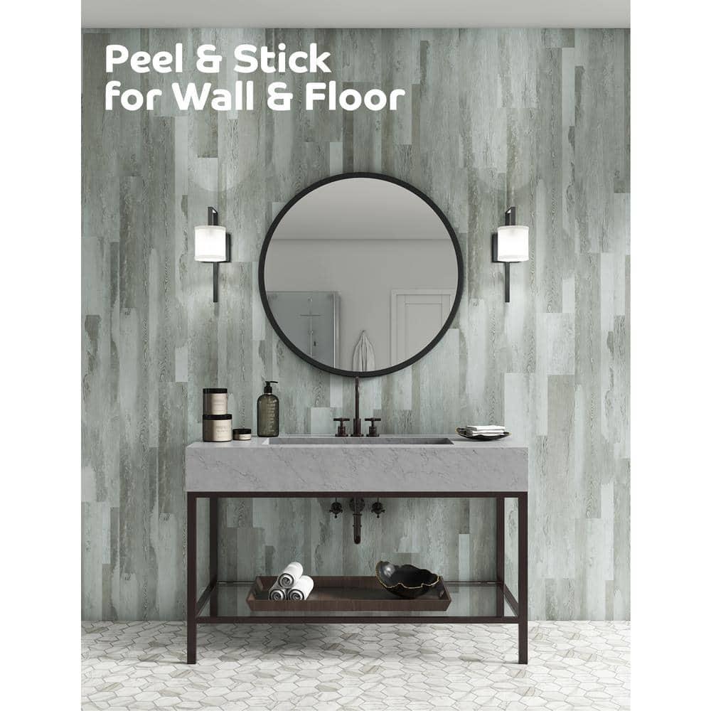 Weekend Warrior 1.5mm Thick x 7-in W x 48-in L 3-mil Luxury Vinyl Plank