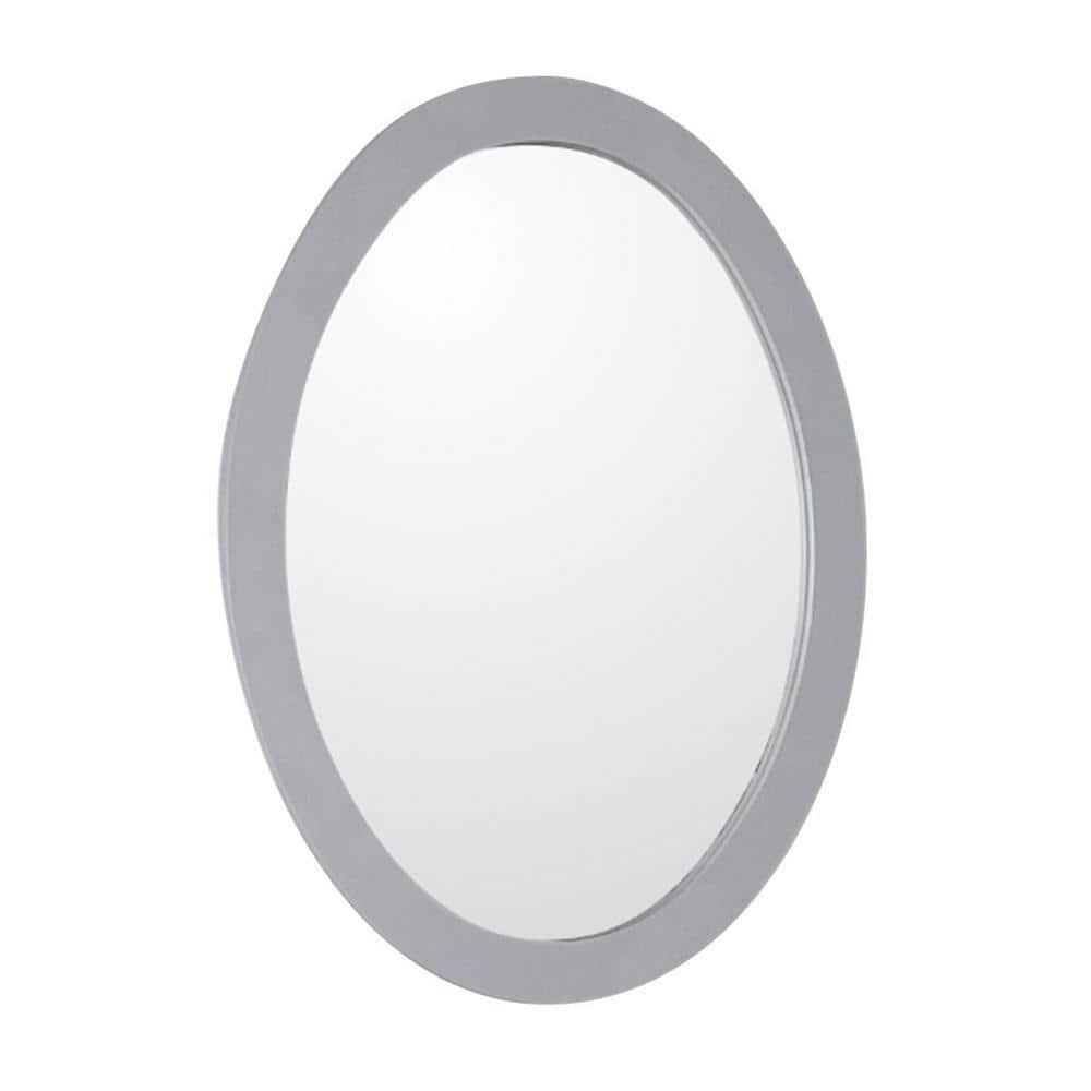 Bellaterra Home Oval Wall Mirror