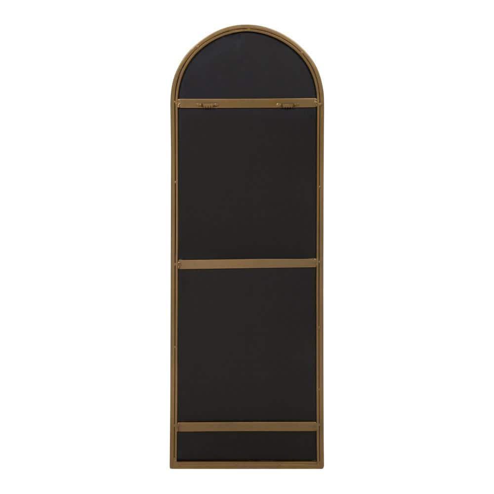 16" x 48" Valenti Tall Framed Arch Mirror Gold - Kate and Laurel