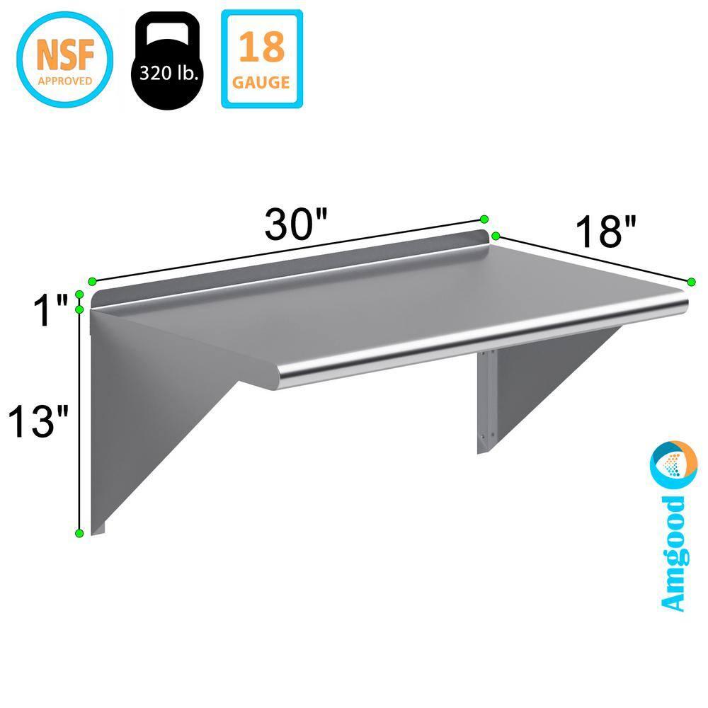 Amgood Utility Metal Wall Shelf. & Reviews | Wayfair