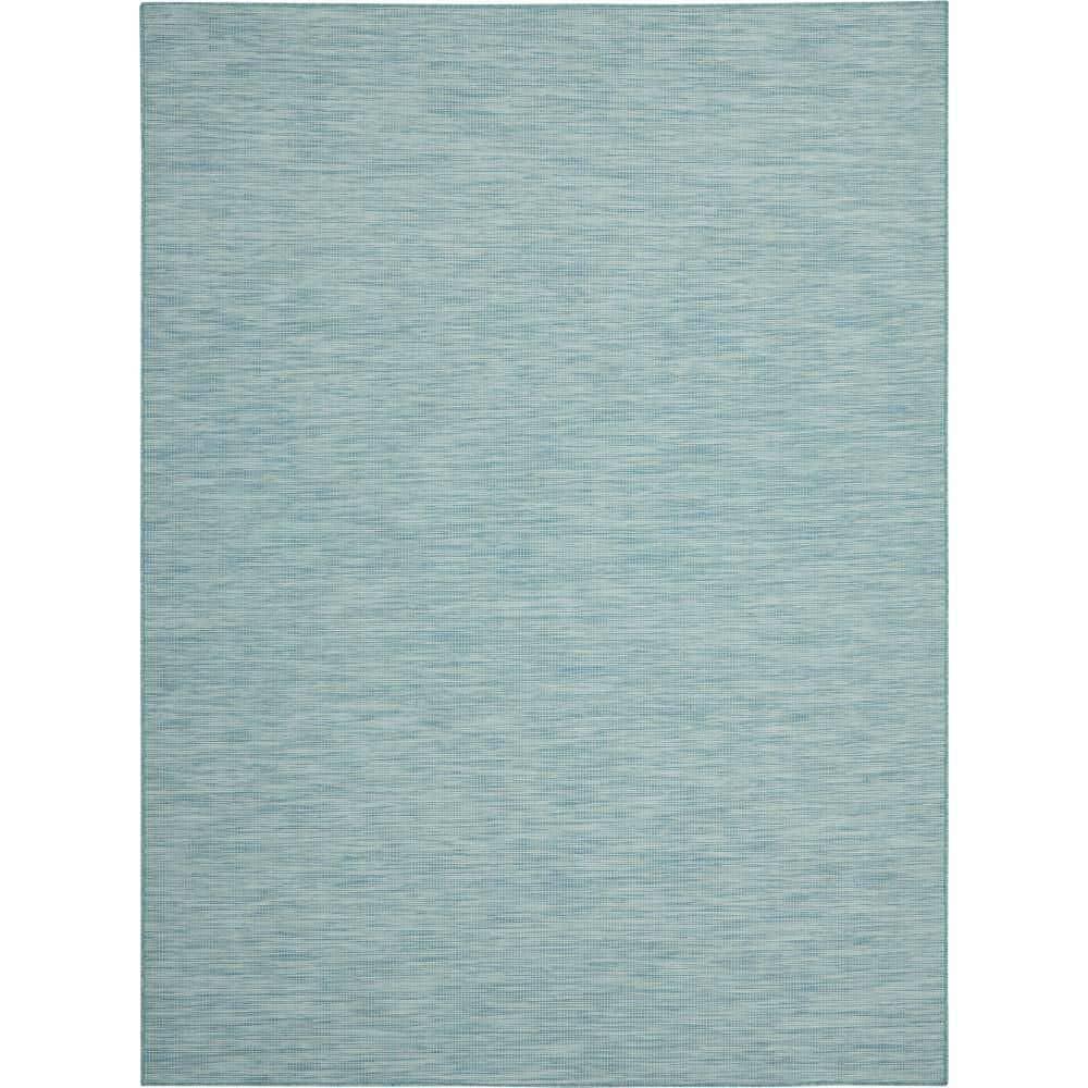 Nourison Positano POS01 Indoor/outdoor Area Rug - Aqua 6' x 9'