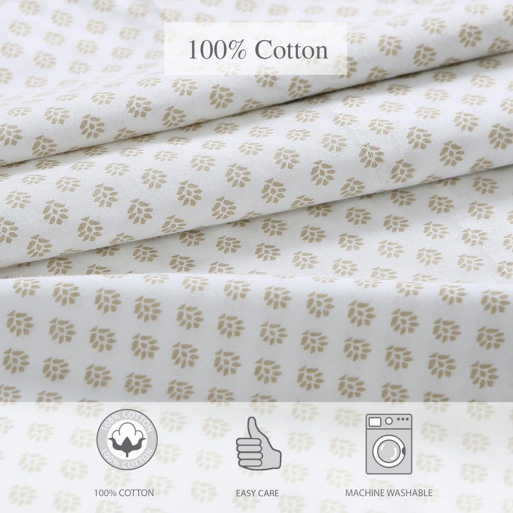 Stone Cottage Bedding Millstone 400 Thread Count 100% Cotton Percale Sheet Set