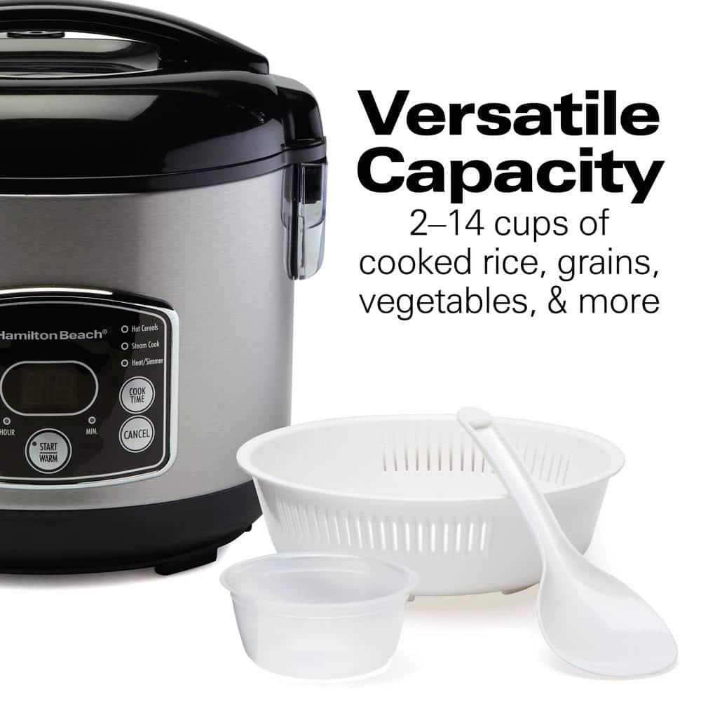 Hamilton Beach Hamilton Beach® Rice/Hot Cereal Cooker 2-14 Cups