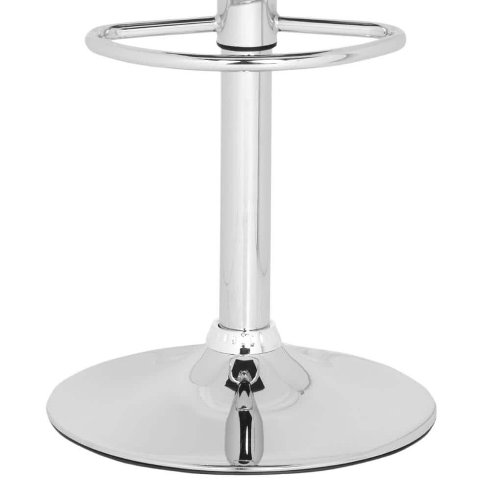 Shambi Swivel Bar Stool - Black - Safavieh